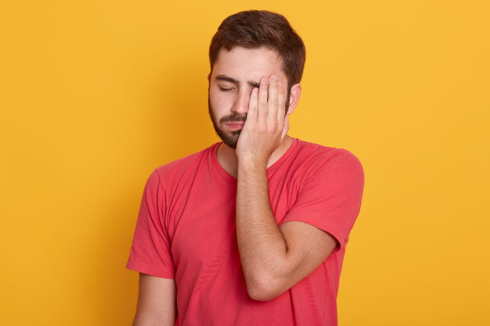 Black Fungal Symptoms Facial Pain and Swelling