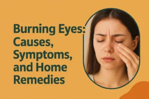 Read more about the article Burning Eyes: Causes, Symptoms, and Home Remedies