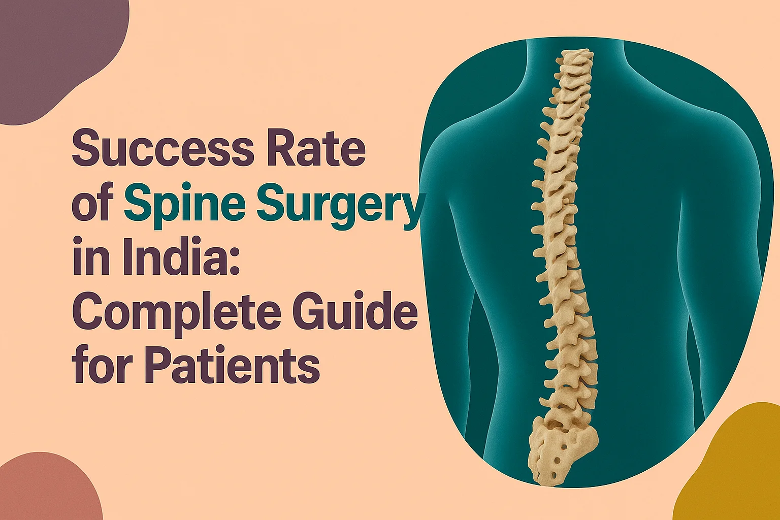 You are currently viewing Success Rate of Spine Surgery in India: Complete Guide for Patients